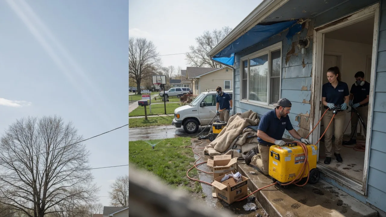 Basement Flood Cleanup in Byers, KS near me